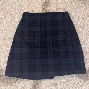 Brandy Melville plaid mini skirt